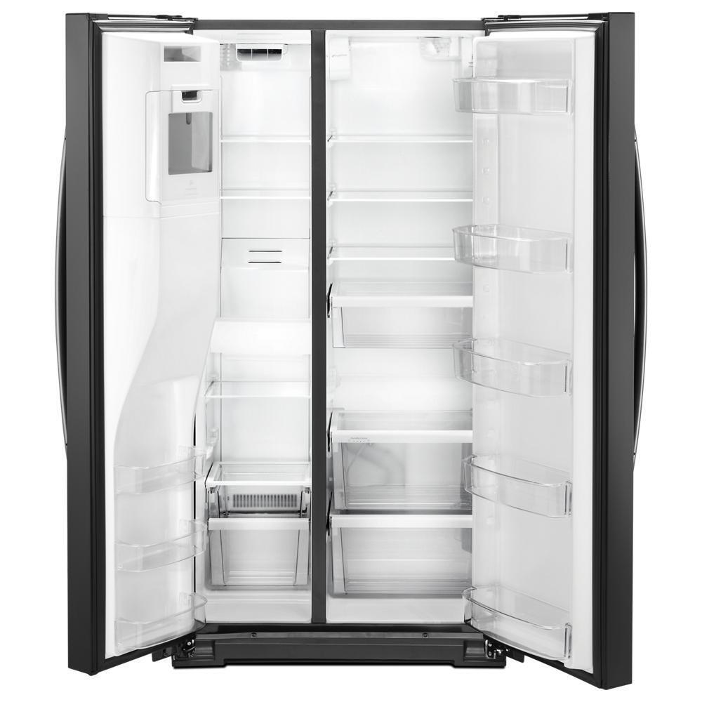WHIRLPOOL WRS571CIHB Whirlpool 36-inch Wide Counter Depth Side-by-side Refrigerator -...