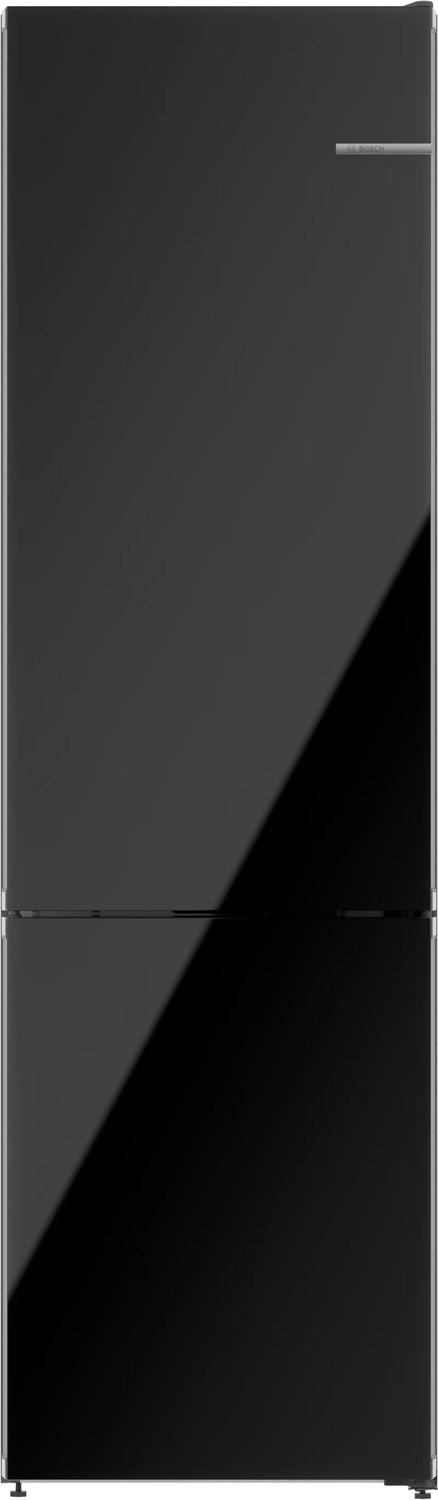 BOSCH B24CB80ESB 800 Series Free-standing Fridge-freezer With Freezer At Bottom, GLA...