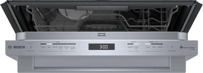 BOSCH SHX78CM5N Bosch 800 Series Dishwasher 24"" Stainless Steel