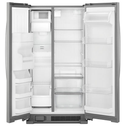 WHIRLPOOL WRS335SDHM Whirlpool 36-inch Wide Side-by-side Refrigerator - 25 Cu. Ft. - ...