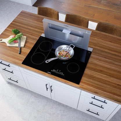 BOSCH NET8069UC 800 Series Electric Cooktop 30'' Black, Surface Mount Without FRAME...