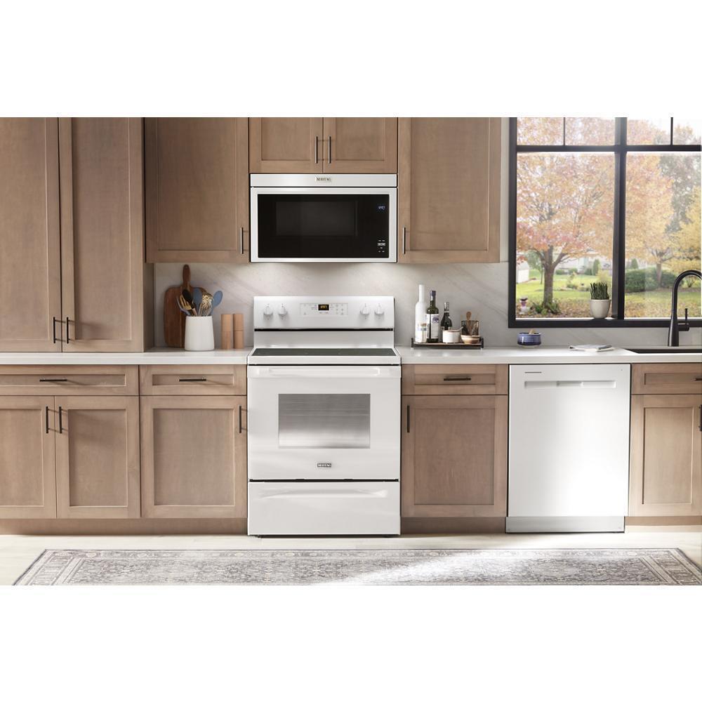 MAYTAG MMMF6030PW Maytag 1.1 Cu. Ft. Over-the-range Flush Mount Microwave