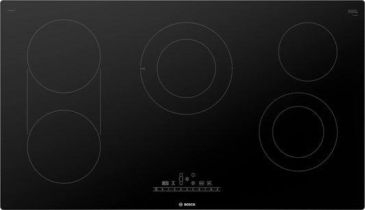 BOSCH NET8669UC 800 Series Electric Cooktop 36'' Black, Surface Mount Without FRAME...