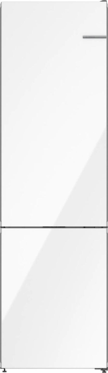 BOSCH B24CB80ESW 800 Series Free-standing Fridge-freezer With Freezer At Bottom, GLA...