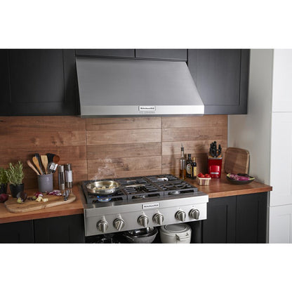 KITCHENAID KCGC506JSS Kitchenaid 36'' 6-burner Commercial-style Gas Rangetop - STAINLE...