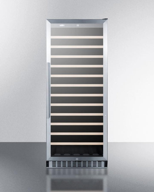 SUMMIT SWC1102 102 Bottle Single-zone Wine Cellar With Glass Door, Digital THERMOS...