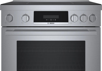 BOSCH HIS8055U 800 Series Induction Freestanding Range 30'' Stainless Steel His8055u