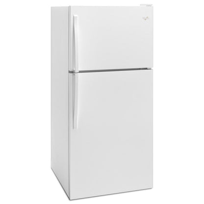 WHIRLPOOL WRT318FZDW White Whirlpool 30"" Wide Top-freezer Refrigerator With FLEXI-SLI...