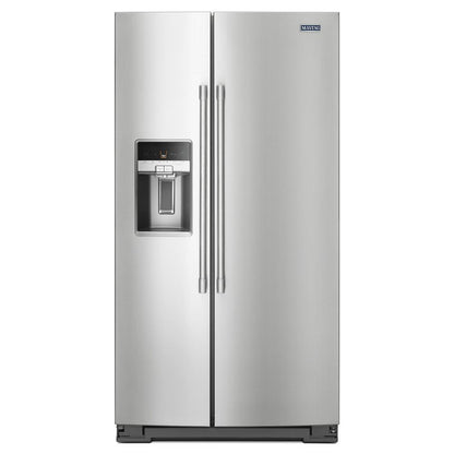 MAYTAG MSC21C6MFZ Maytag 36- Inch Wide Counter Depth Side-by-side Refrigerator- 21...