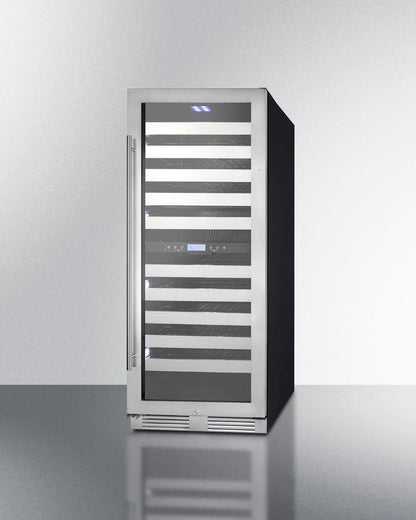 SUMMIT SWCP2116 Summit 24"" Wide Dual-zone Wine Cellar