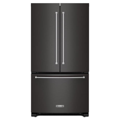 KITCHENAID KRFC136RBS 20 Cu. Ft. 36-inch Width Counter-depth French Door Refrigerator WIT...