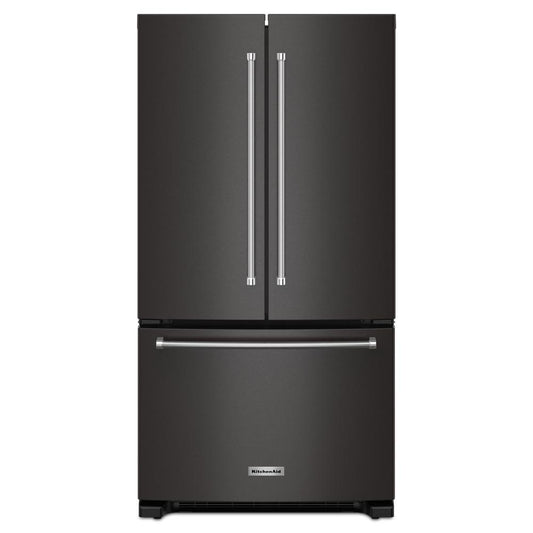 KITCHENAID KRFC136RBS 20 Cu. Ft. 36-inch Width Counter-depth French Door Refrigerator WIT...
