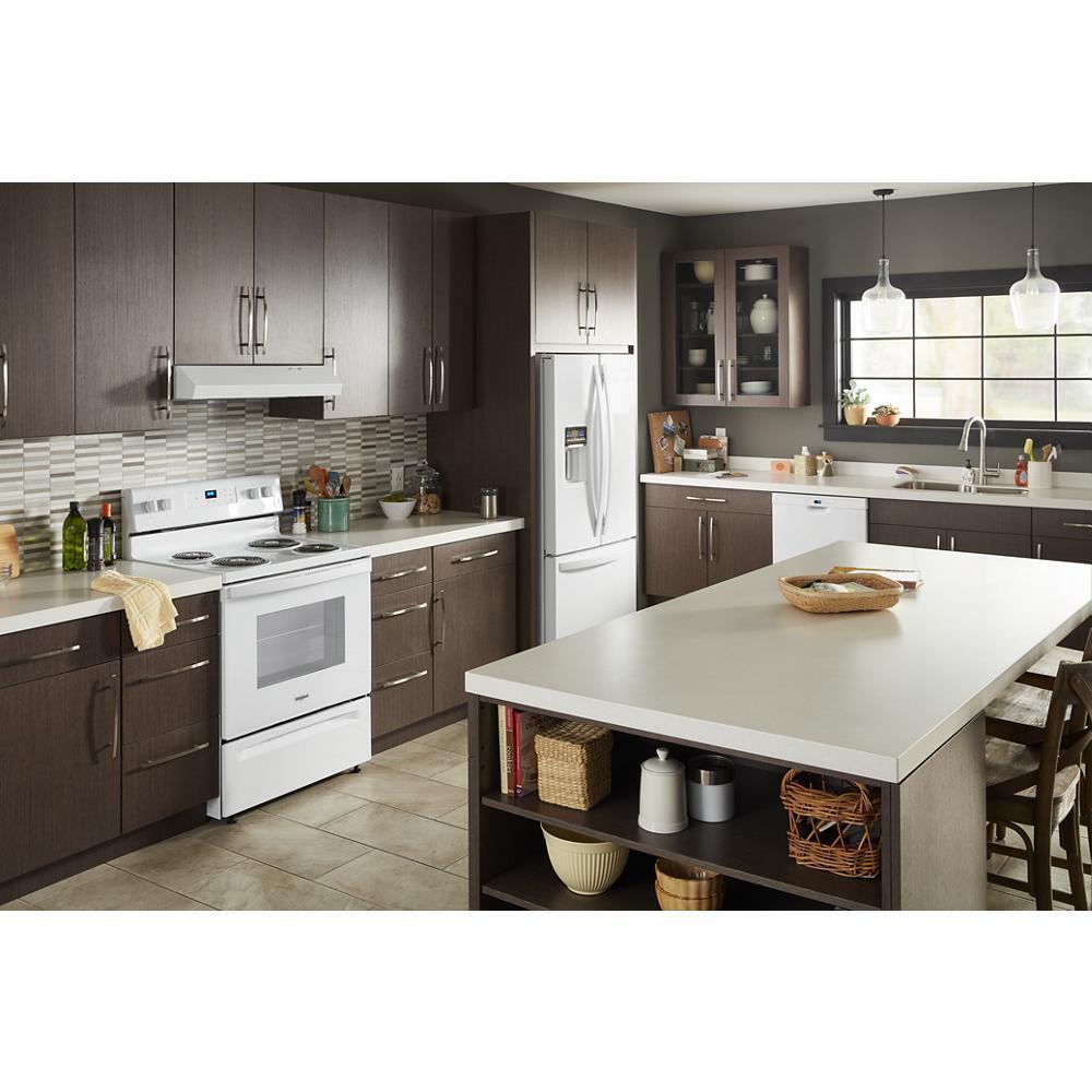 WHIRLPOOL WFC150M0JW 4.8 Cu. Ft. Whirlpool Electric Range With Keep Warm Setting