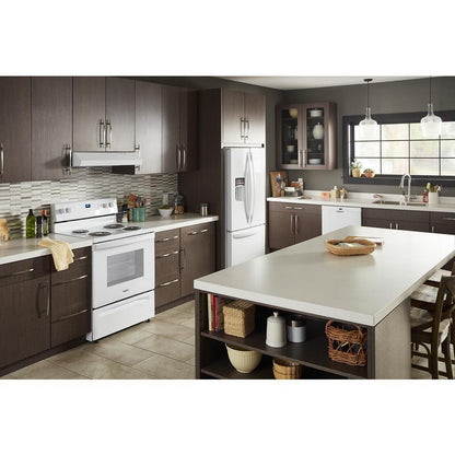 WHIRLPOOL WFC150M0JW 4.8 Cu. Ft. Whirlpool Electric Range With Keep Warm Setting