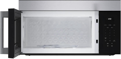 BOSCH HMV1055U 100 Series Over-the-range Microwave 30"" Left Sideopening Door, STAI...