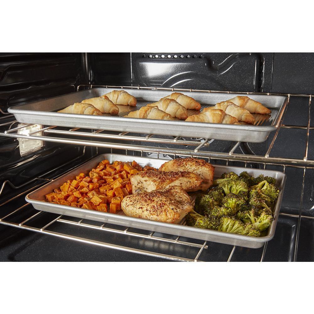 WHIRLPOOL WOED5027LZ &#xa;8.6 Total Cu. Ft. Double Wall Oven With Air Fry When Connected