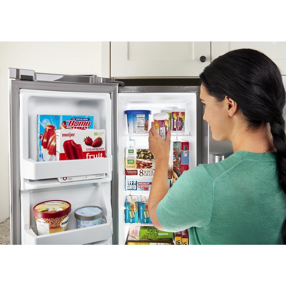 MAYTAG MSS25N4MKZ Maytag 36-inch Wide Side-by-side Refrigerator - 25 Cu. Ft.
