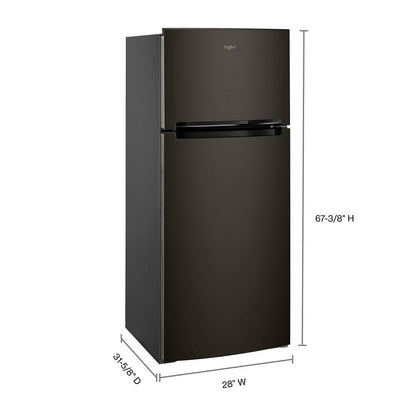 WHIRLPOOL WRT518SZKV 28-inch Wide Refrigerator Compatible With the Ez Connect Icemaker K...