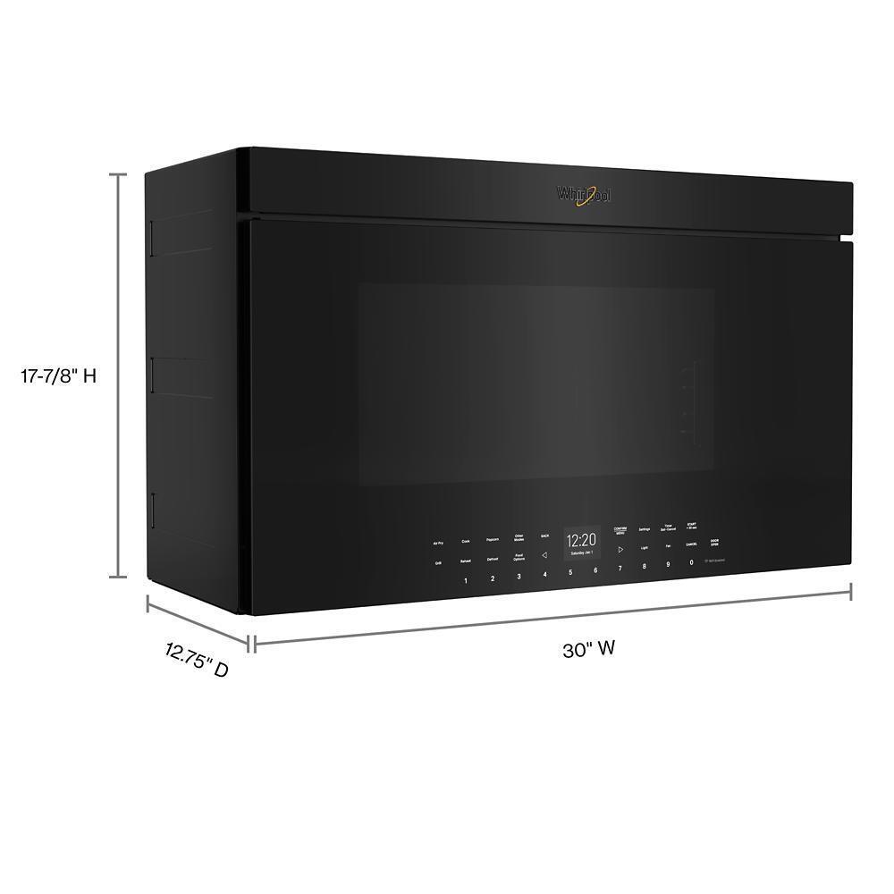 WHIRLPOOL WMMF7330RB Whirlpool Air Fry Over-the-range Microwave With Flush Built-in Design