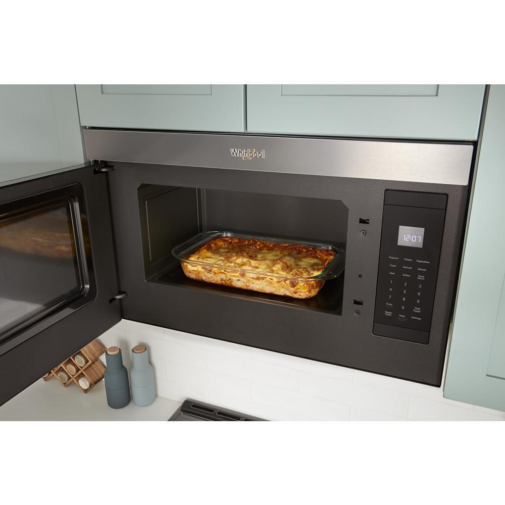 WHIRLPOOL WMMF5930PZ 1.1 Cu. Ft. Flush Mount Microwave With Turntable-free Design
