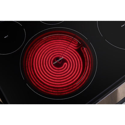 WHIRLPOOL WFE550S0LB 5.3 Cu. Ft. Whirlpool Electric 5-in-1 Air Fry Oven