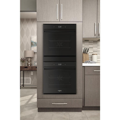WHIRLPOOL WOD52ES4MB Whirlpool 5.8 Cu. Ft. 24 Inch Double Wall Oven With Convection