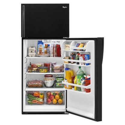 WHIRLPOOL WRT314TFDB Whirlpool 28"" Wide Top-freezer Refrigerator With Optional Icemaker