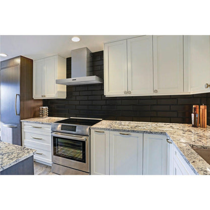 BROAN EW4330SS 30-in. Convertible Wall Mount T-style Chimney Range Hood With LED L...