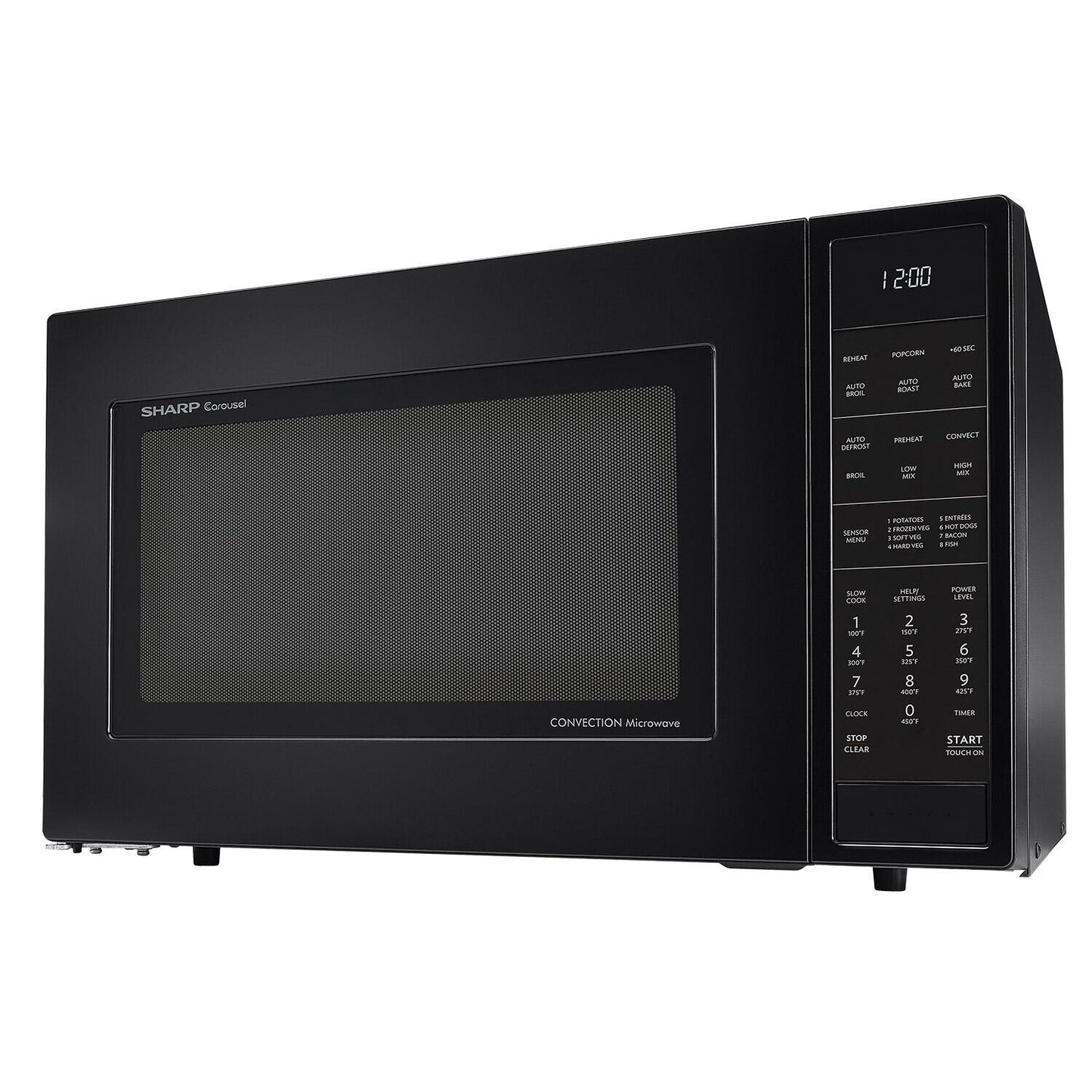 SHARP SMC1585BB Sharp Carousel Countertop Convection + Microwave Oven 1.5 Cu. Ft. 9...