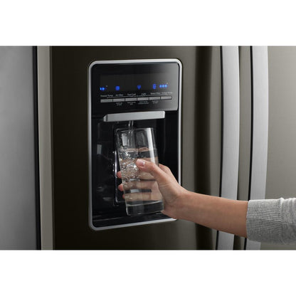 WHIRLPOOL WRF560SEHV Whirlpool 30-inch Wide French Door Refrigerator - 20 Cu. Ft.
