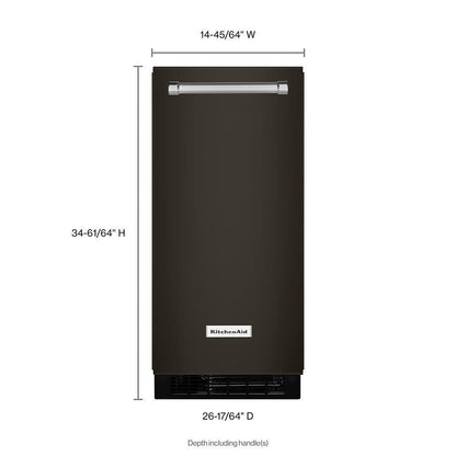 KITCHENAID KUIX535HBS Kitchenaid 15'' Automatic Ice Maker With Printshield Finish ...