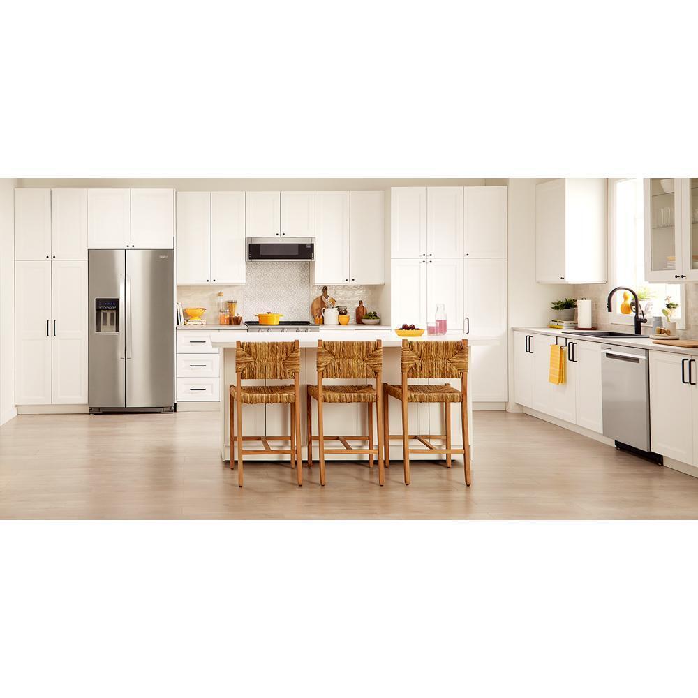 WHIRLPOOL WRS321SDHZ Whirlpool 33-inch Wide Side-by-side Refrigerator - 21 Cu. Ft. - ...