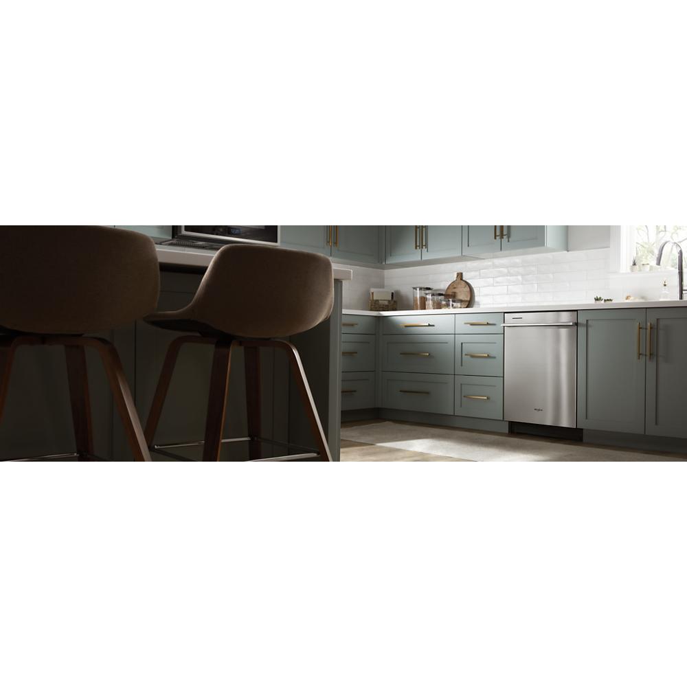 WHIRLPOOL WEEA25H0HZ Whirlpool 6.4 Cu. Ft. Smart Contemporary Handle Slide-in ELECTRI...