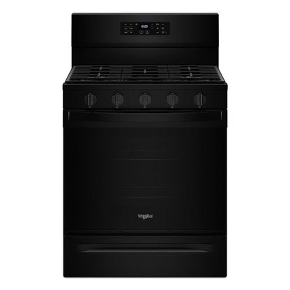 WHIRLPOOL WFGS5030RB 30-inch Gas Range With Air Fry and Air Baking, Self Cleaning, RAPID...