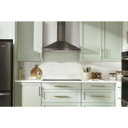 WHIRLPOOL WCE55US6HB 36-inch Electric Ceramic Glass Cooktop With Dual Radiant Element