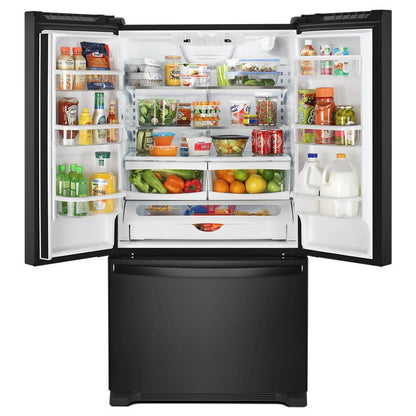 WHIRLPOOL WRFF5333PB Whirlpool 33-inch Wide French Door Refrigerator - 22 Cu. Ft.