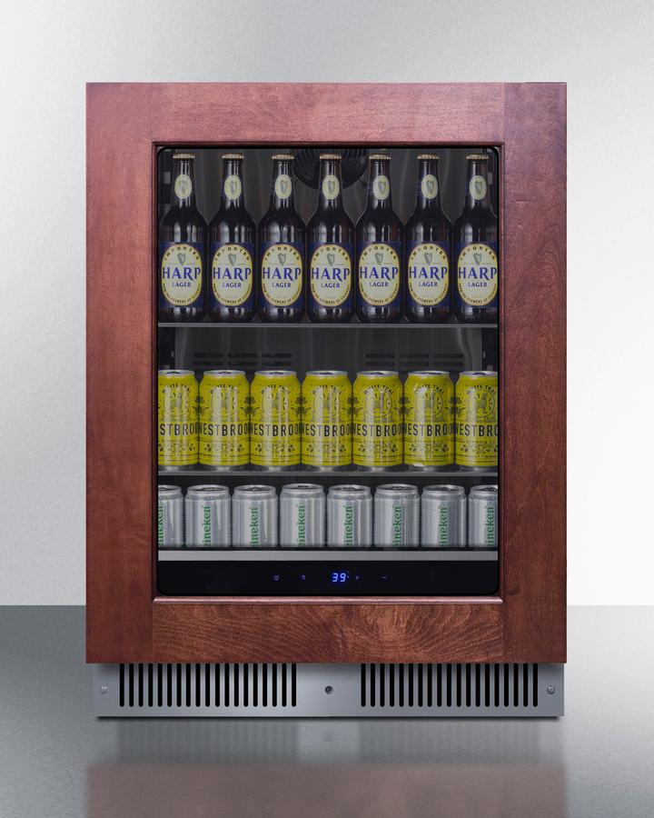 SUMMIT SDHG2443PNR Summit 24"" Wide Built-in Beverage Center (panel Not Included)