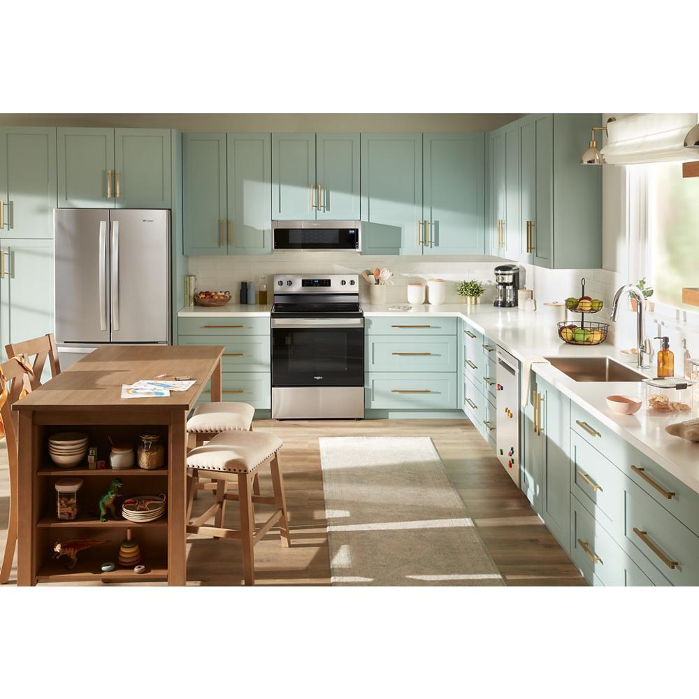WHIRLPOOL WML55011HS Whirlpool 1.1 Cu. Ft. Low Profile Microwave Hood - BLACK-ON-STAI...