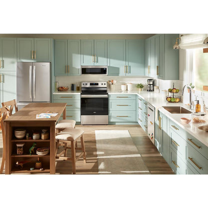 WHIRLPOOL WML55011HS Whirlpool 1.1 Cu. Ft. Low Profile Microwave Hood - BLACK-ON-STAI...