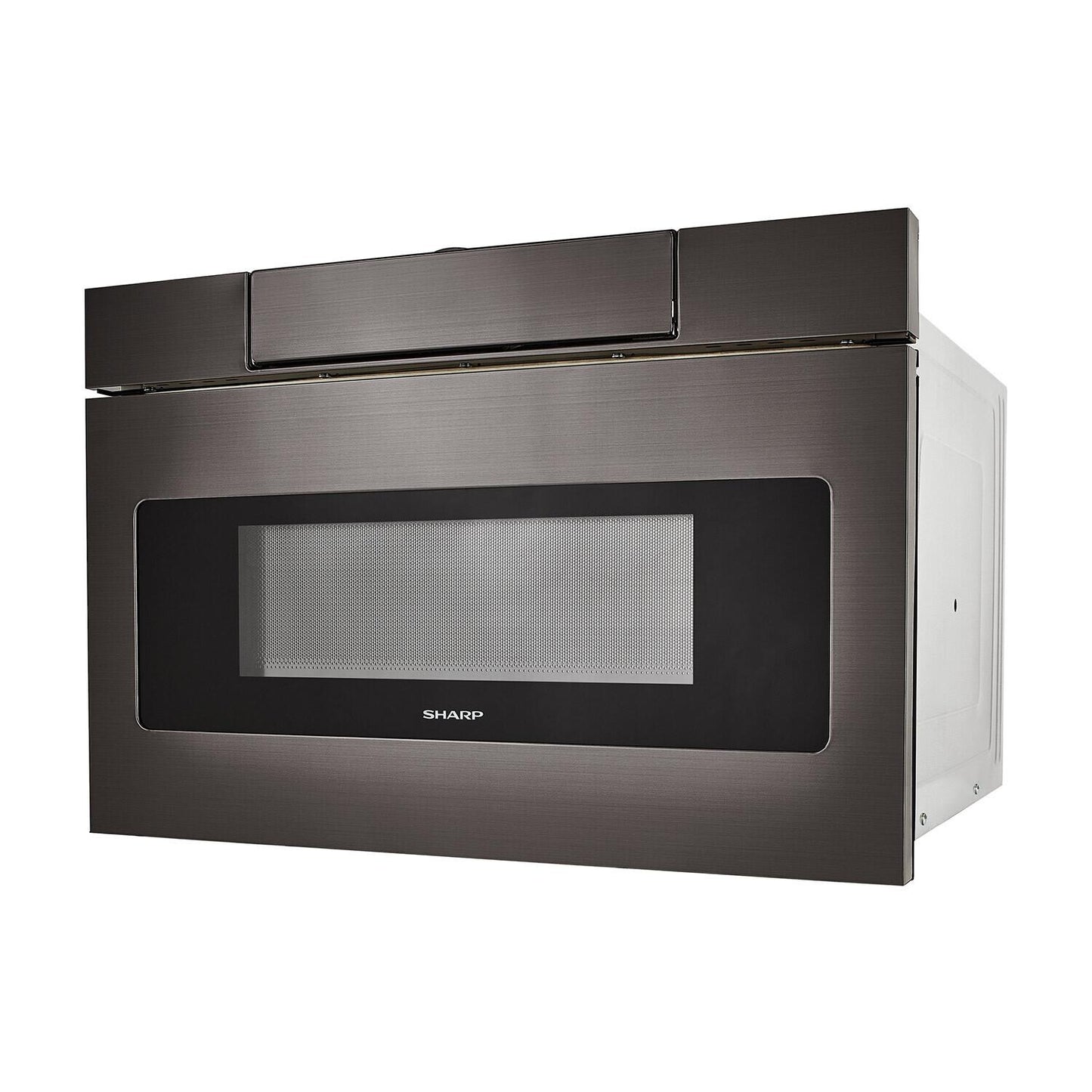 SHARP SMD2470AH Sharp Microwave Drawer Oven, 24 In. 1.2 Cu. Ft. 1000w Black STAINLE...