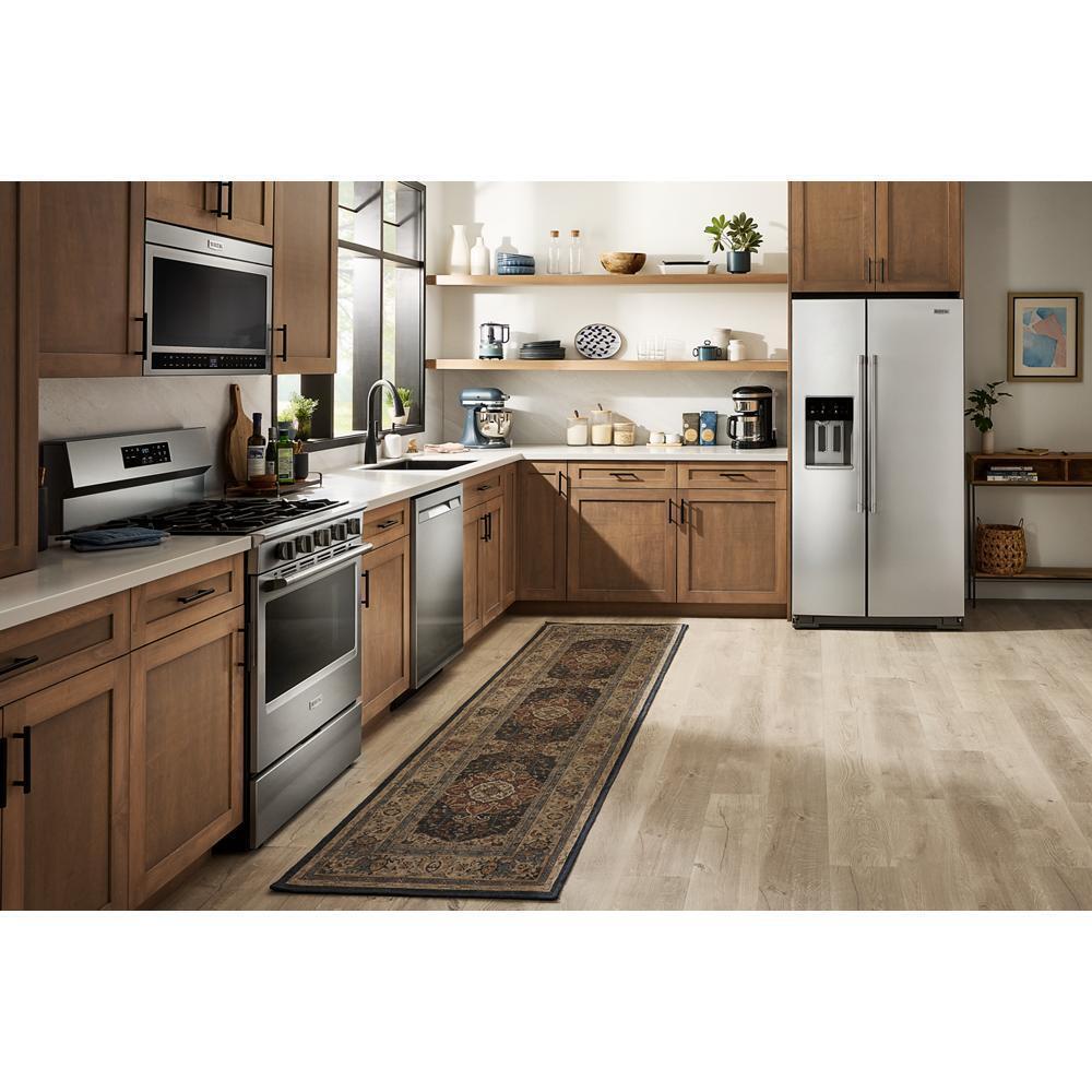 MAYTAG MRSF6636RZ 36-inch Wide Full-depth Side-by-side Refrigerator With Arctic Blue ...