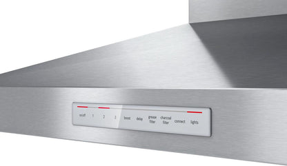 BOSCH HCP56652UC 300 Series 36"" Pyramid Canopy Chimney Hood, 600 Cfm, Hcp56652uc, ST...