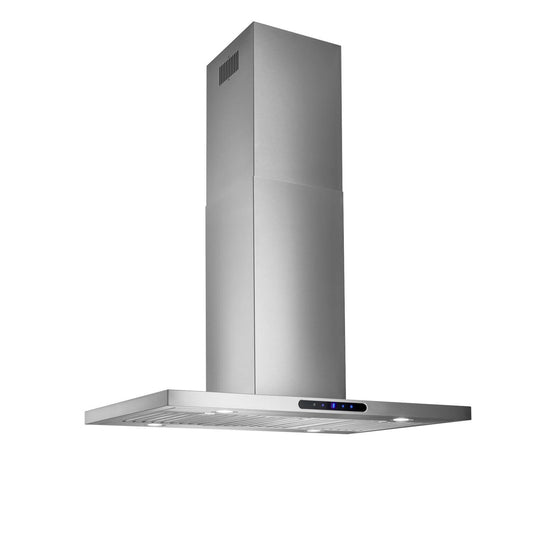 BROAN EIT1366SS Broan Elite 36-inch T-style Island Range Hood, 640 Max Blower CF...