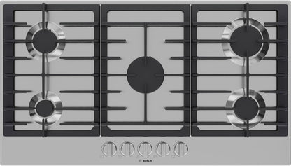 BOSCH NGM3650UC Bosch 300 Series Gas Cooktop Stainless Steel