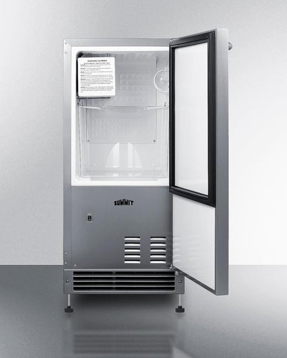SUMMIT BIM26H34 Summit 25 Lb. Drain-free Icemaker