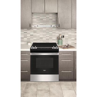 WHIRLPOOL WEE515SALS Whirlpool 34"" Tall Range With Self Clean Oven Cycle