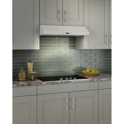 BROAN BCDJ130WH Broan New - Glacier 30"" 400 Cfm <1.0 Sones White Range Hood