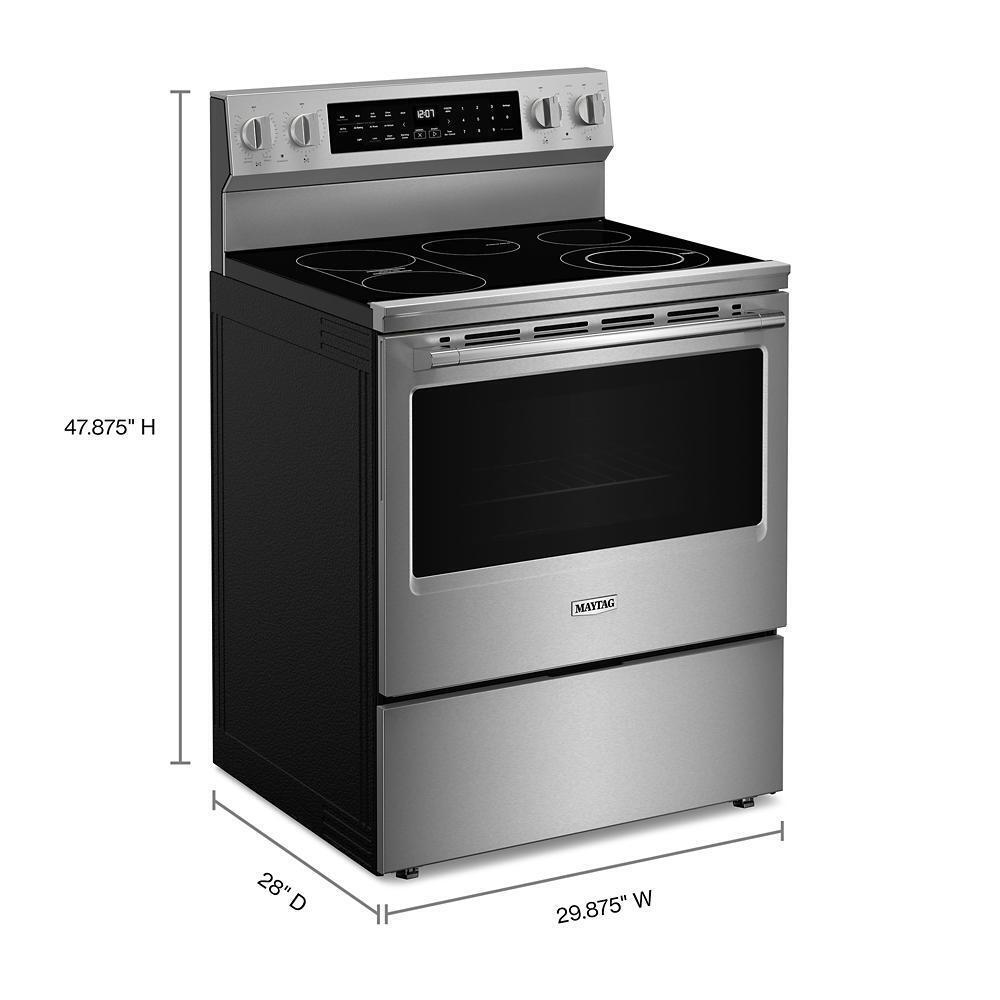 MAYTAG MFES8030RZ Maytag 30-inch Wide Electric Range With Grill Mode - 5.3 Cu. Ft.