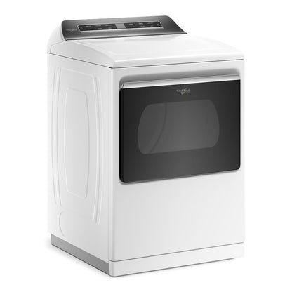 WHIRLPOOL WED8127LW 7.4 Cu. Ft. Top Load Electric Dryer With Advanced Moisture Sensing