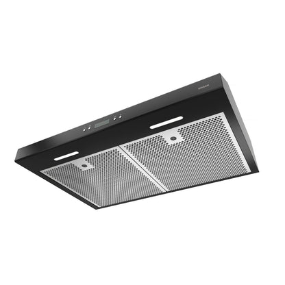BROAN BCDJ130BL Broan New - Glacier 30"" 400 Cfm <1.0 Sones Black Range Hood